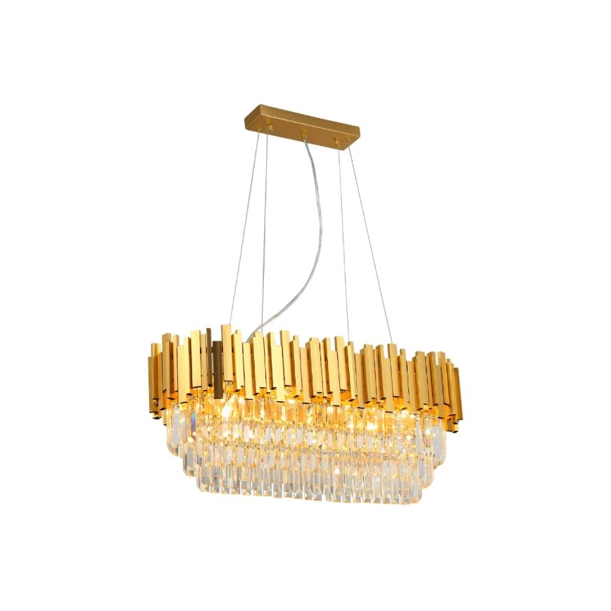 Brilagi - PLAZA kábelen függő csillár 10xE14/40W/230V