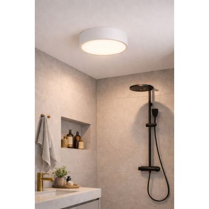 Brilagi - POOL fürdőszobai mennyezeti lámpatest, 3× E27 (max. 15 W), 230 V, átmérő 40 cm, IP54, fehér