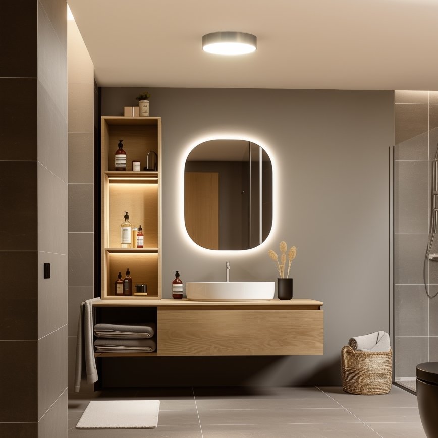 Brilagi - POOL LED fürdőszobai mennyezeti lámpa 24W/230V 3000/4000/5500K átm. 30 cm IP54 sárgaréz