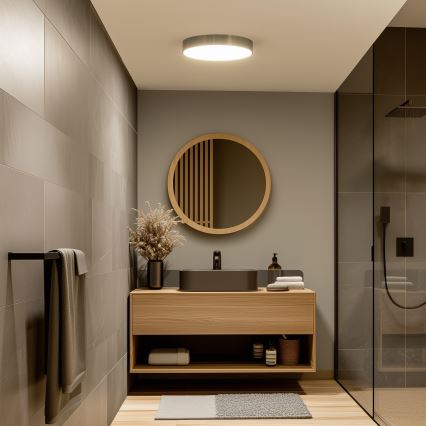 Brilagi - LED fürdőszobai mennyezeti lámpa POOL LED/36W/230V 3000/4000/5500K átm. 40 cm IP54 sárgaréz