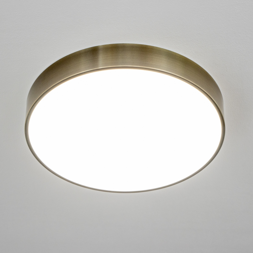 Brilagi - LED fürdőszobai mennyezeti lámpa POOL LED/36W/230V 3000/4000/5500K átm. 40 cm IP54 sárgaréz