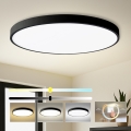 Brilagi - POOL LED mennyezeti lámpa 180 W, 230 V, 3000/4500/6000 K, Ø 120 cm, fekete