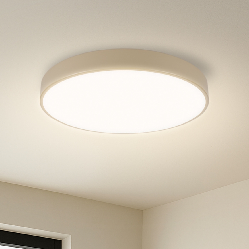Brilagi - POOL LED mennyezeti lámpatest 48W/230V, 3000/4000/6000K, átm. 40 cm, bézs
