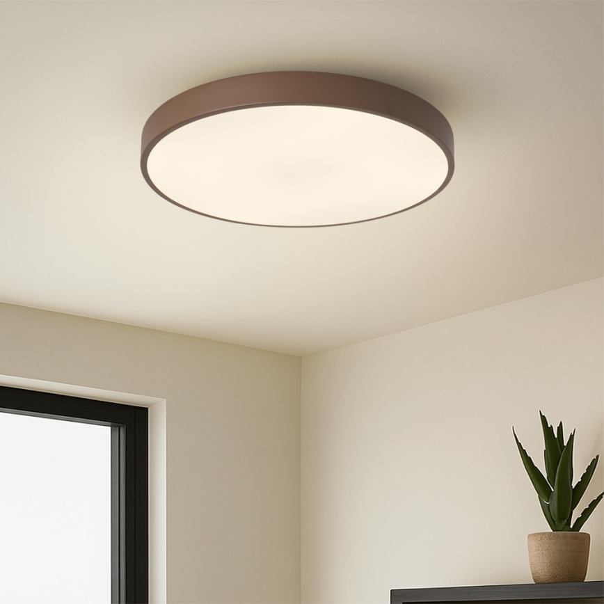 Brilagi - POOL LED mennyezeti lámpa 48W/230V 3000/4000/6000K átmérő 40 cm barna