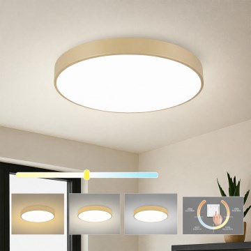 Brilagi - POOL LED mennyezeti lámpa 60W/230V, 3000/4000/6000 K, Ø 60 cm, bézs