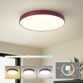 Brilagi - POOL LED mennyezeti lámpa 60W/230V 3000/4000/6000K átmérő 50 cm bordó