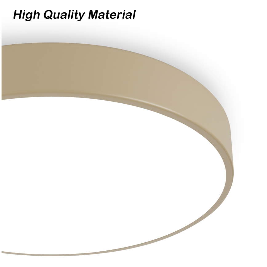 Brilagi - POOL LED mennyezeti lámpatest, 60 W, 230 V, 3000/4500/6000 K, átm. 50 cm, bézs