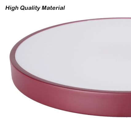 Brilagi - LED mennyezeti lámpatest POOL LED/100W/230V 3000/4000/6000K átm. 80 cm bordó