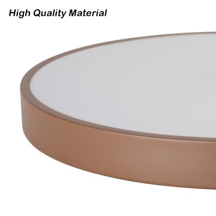 Brilagi - LED mennyezeti lámpa POOL LED/36W/230V 3000/4000/6000K átm. 30 cm barna
