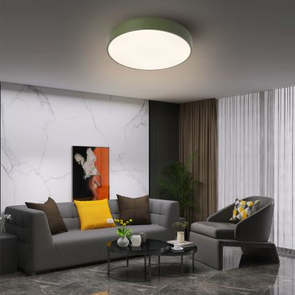 Brilagi - LED mennyezeti lámpatest POOL LED/36W/230V 3000/4000/6000K átm. 30 cm zöld