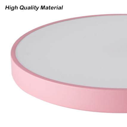 Brilagi - LED mennyezeti lámpa POOL LED/48W/230V 3000/4000/6000K átm. 40 cm rózsaszín