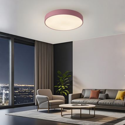 Brilagi - LED mennyezeti lámpatest POOL LED/60W/230V 3000/4000/6000K átm. 50 cm rózsaszín