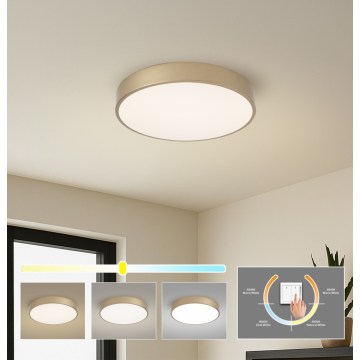Brilagi - POOL LED mennyezeti lámpatest LED/48W/230V 3000/4000/6000K átm. 40 cm aranyszínű