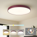 Brilagi - POOL LED mennyezeti lámpatest LED/60W/230V 3000/4000/6000K, átm. 60 cm, bordó
