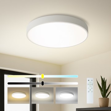 Brilagi - POOL SMART LED dimmelhető mennyezeti lámpa LED/48W/230V, 40 cm, 3000-6000K, Wi-Fi Tuya + távirányító, fehér