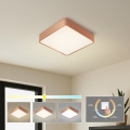 Brilagi - POOL SQUARE LED/36W/230V mennyezeti lámpatest 3000/4000/6000K 40x40 cm bronz