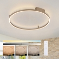 Brilagi - PORTOFINO dimmelhető LED mennyezeti lámpa LED/60W/230V 3000-6000K átm. 80 cm bézs + távirányító