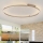 Brilagi - PORTOFINO dimmelhető mennyezeti LED lámpatest, 85 W, 230 V, 3000–6000 K, Ø 120 cm, bézs, távirányítóval