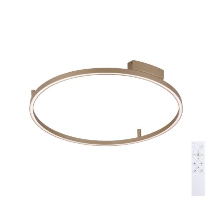 Brilagi - PORTOFINO dimmelhető LED mennyezeti lámpa LED/60W/230V 3000-6000K átm. 80 cm bézs + távirányító