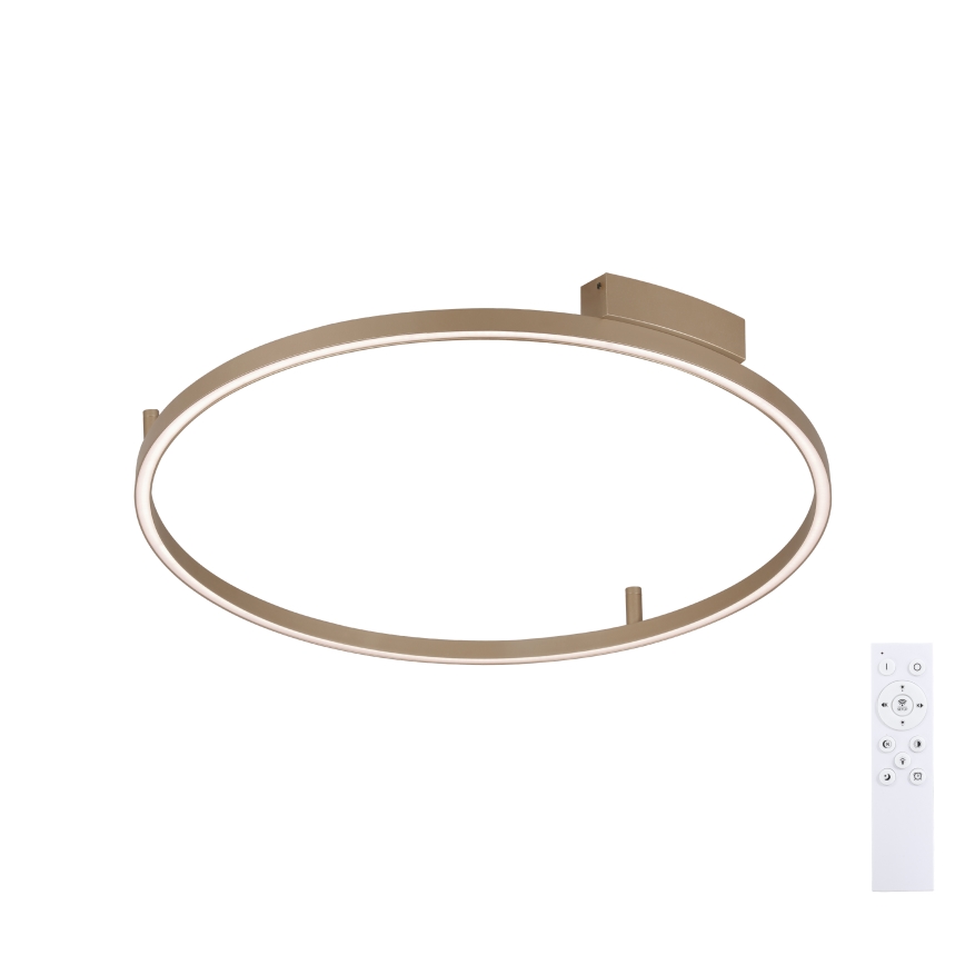 Brilagi - PORTOFINO dimmelhető LED mennyezeti lámpa LED/60W/230V 3000-6000K átm. 80 cm bézs + távirányító