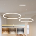 Brilagi - PORTOFINO LED fényerőszabályozható csillár kábelen LED/98W/230V 3000-6000K fehér + távirányító