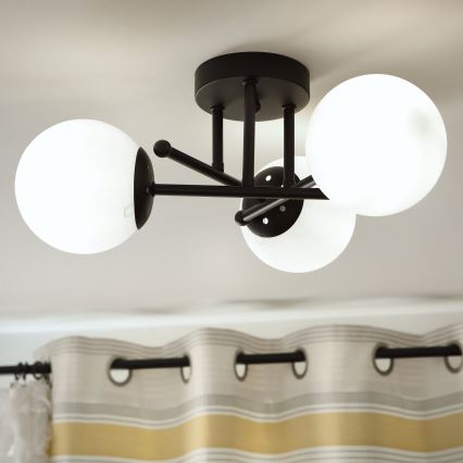 Brilagi - Pótüveg MALIVA E14 csillárhoz és lámpához, átm. 13 cm, fehér