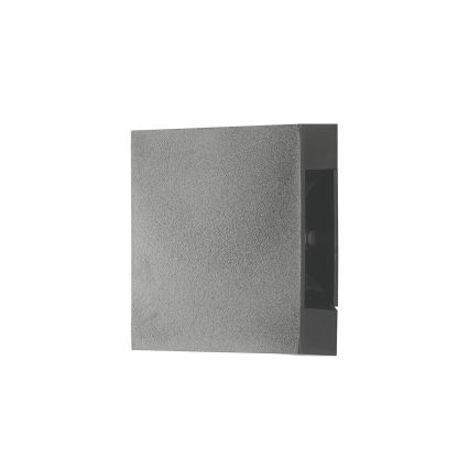 Brilagi - QUADRAY LED/4W/230V kültéri fali lámpatest, antracit, IP65