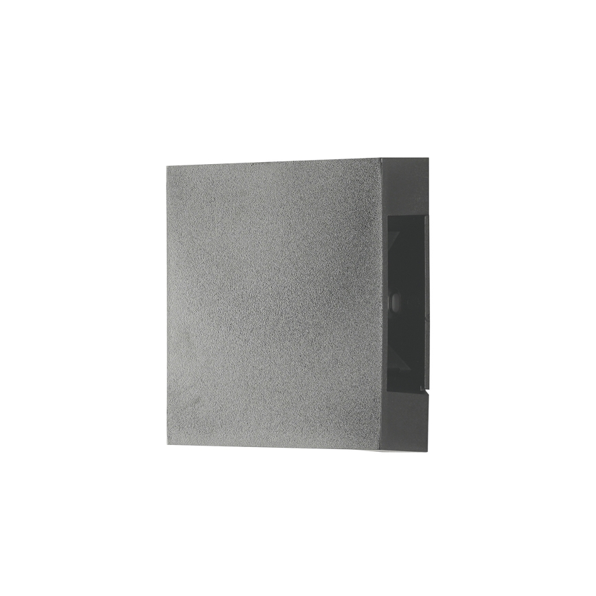 Brilagi - QUADRAY LED/4W/230V kültéri fali lámpatest, antracit, IP65