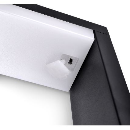 Brilagi - LED kültéri lámpa RAGUSA LED/7W/230V 3000/4000/6000K fekete IP54 50 cm