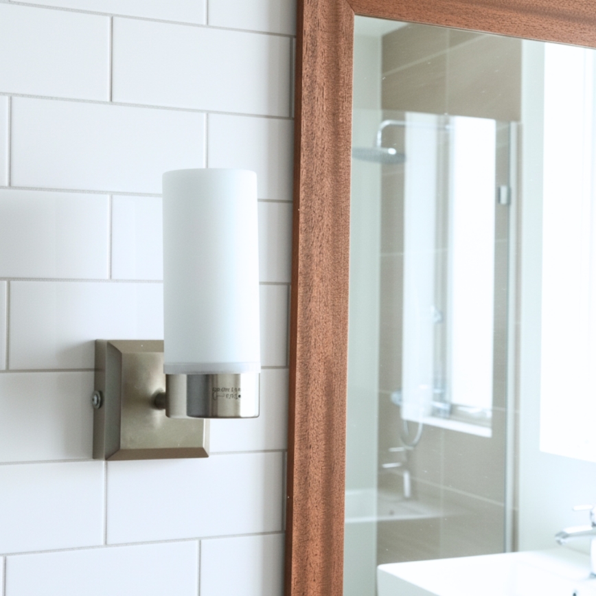 Brilagi - RAY fürdőszobai fali lámpa 1xE14/40W/230V IP44