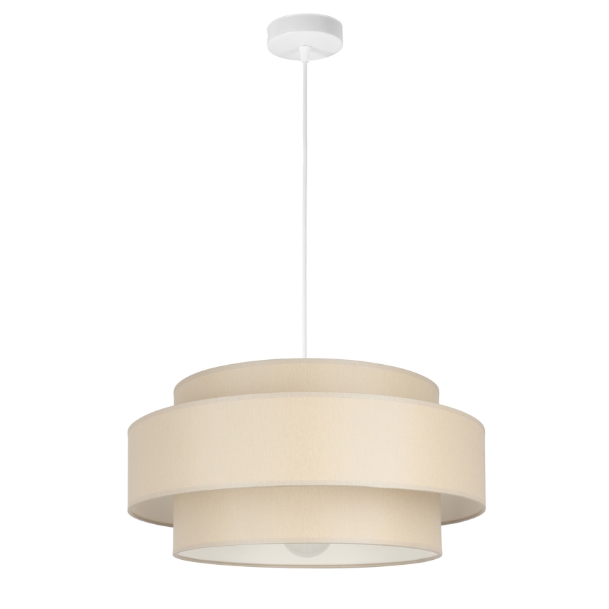 Brilagi - RESNA kábeles függeszték 1xE27/60W/230V átm. 40 cm bézs