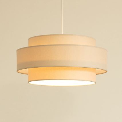 Brilagi - RESNA kábeles függeszték 1xE27/60W/230V átm. 40 cm bézs