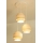 Brilagi - RESNA kábeles függeszték 3xE27/60W/230V, átmérő 45 cm, bézs
