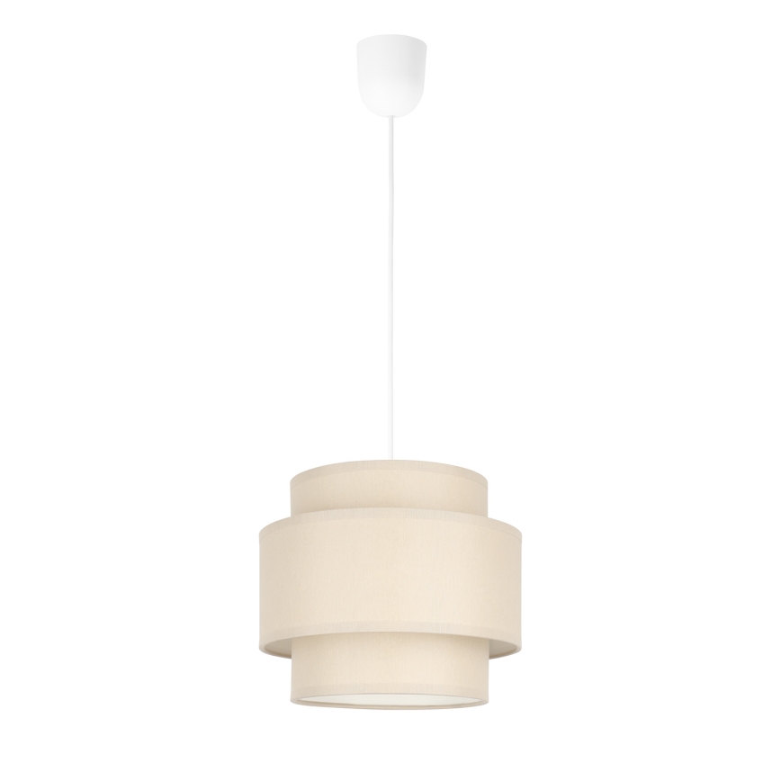 Brilagi - RESNA kábeles függőlámpa 1xE27/60W/230V Ø 20 cm bézs