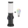 Brilagi - RGBW LED dimmelhető kültéri lámpa 2 foglalattal, 1xE27/9W/230V, 2700-6500K, IP44, 40 cm, fekete