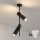 Brilagi - RGBW LED fényerőszabályozható rudas csillár BRANCH 2xGU10/6,5W/230V 2700-6500K fekete