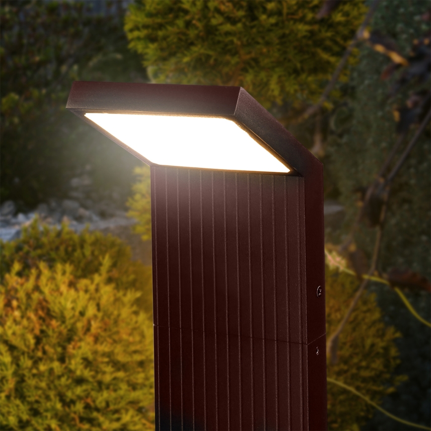 Brilagi - RIANO LED kültéri lámpa, 8W, 230V, barna, IP65, 80 cm