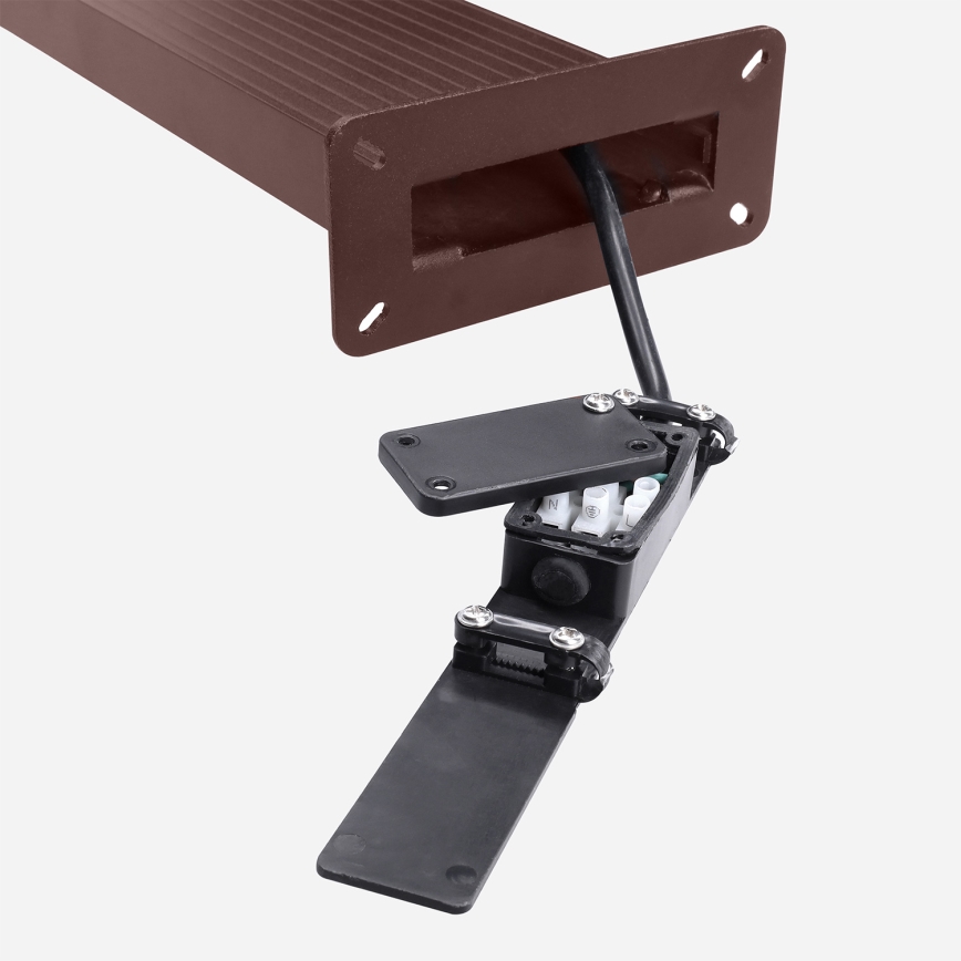 Brilagi - RIANO LED kültéri lámpa, 8W, 230V, barna, IP65, 80 cm