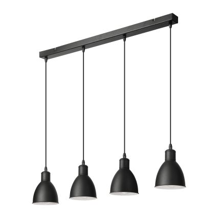 Brilagi - RIDDY LED csillár kábellel 4xE27/60W/230V fekete