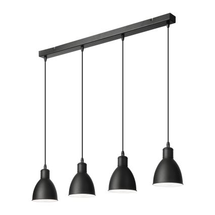 Brilagi - RIDDY LED csillár kábellel 4xE27/60W/230V fekete