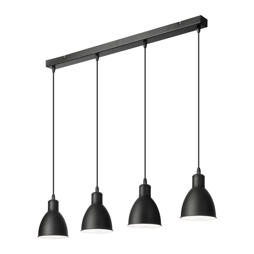 Brilagi - RIDDY LED csillár kábellel 4xE27/60W/230V fekete