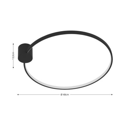 Brilagi - LED mennyezeti lámpa RINGO LED/18W/230V átm. 50 cm