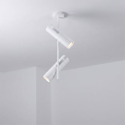 Brilagi - Rudas csillár BRANCH 2xGU10/30W/230V fehér