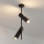 Brilagi - Rúdfüggeszték BRANCH 2xGU10/30W/230V fekete