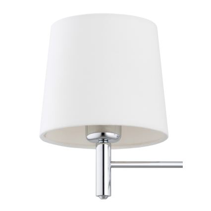 Brilagi - Rúdos csillár MONTE 3xE27/60W/230V krémszínű/fényes króm