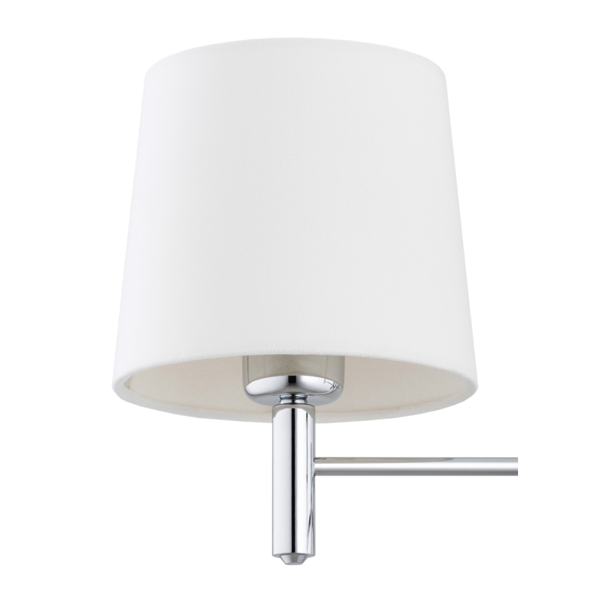 Brilagi - Rúdos csillár MONTE 3xE27/60W/230V krémszínű/fényes króm