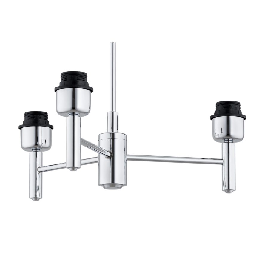 Brilagi - Rúdos csillár MONTE 3xE27/60W/230V krémszínű/fényes króm