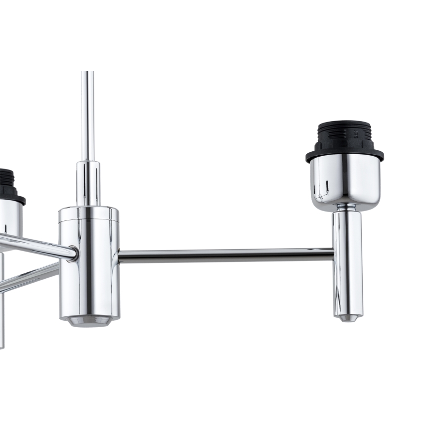 Brilagi - Rúdos csillár MONTE 3xE27/60W/230V krémszínű/fényes króm