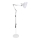 Brilagi - Rugalmas állólámpa TASKER 1xE27/60W/230V 157 cm fehér