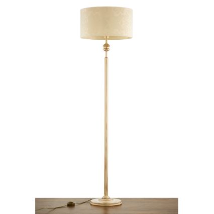 Brilagi - SAPHIRE állólámpa 1xE27/15W/230V krémszínű/aranyszínű/patina